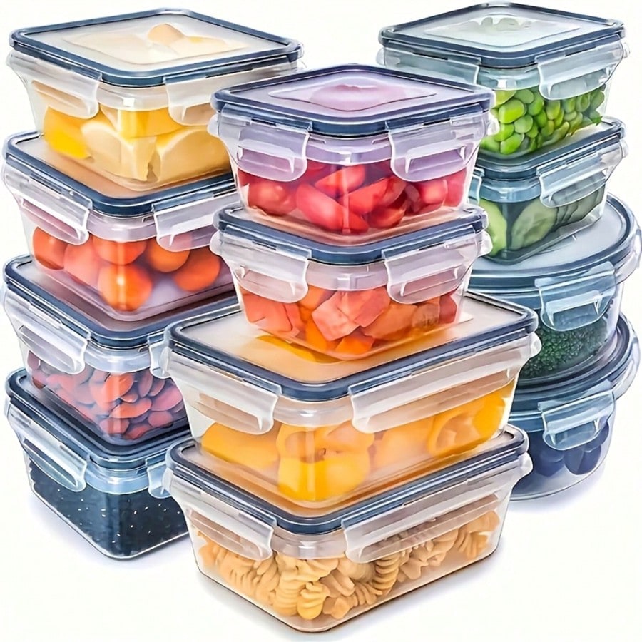 Meal Prep Kitchen - 24-pak pojemników do przechowywania żywności z