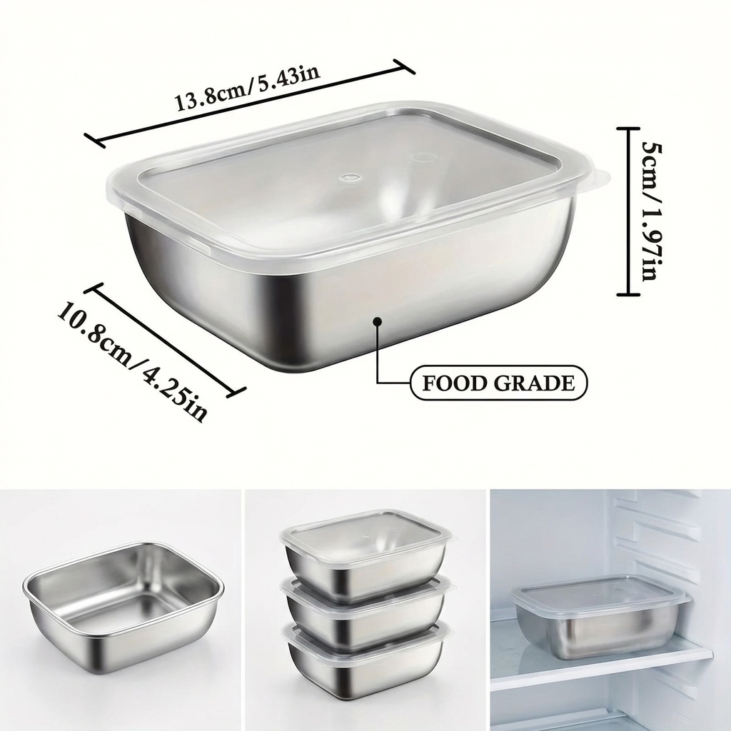 5 sztuk pojemników na żywność  – Meal Prep Kitchen recenzja i cena