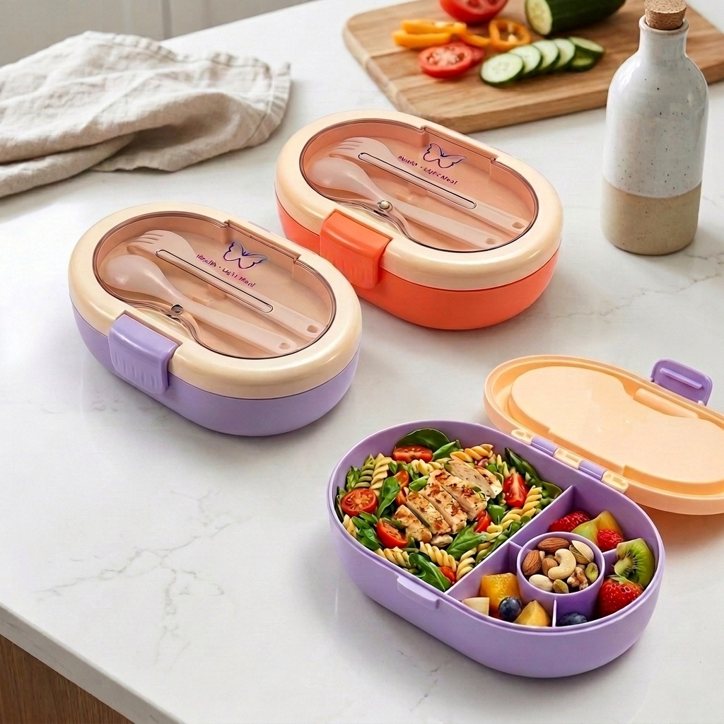 Plastikowy pojemnik na lunch t – Meal Prep Or Prep Meal recenzja i cena